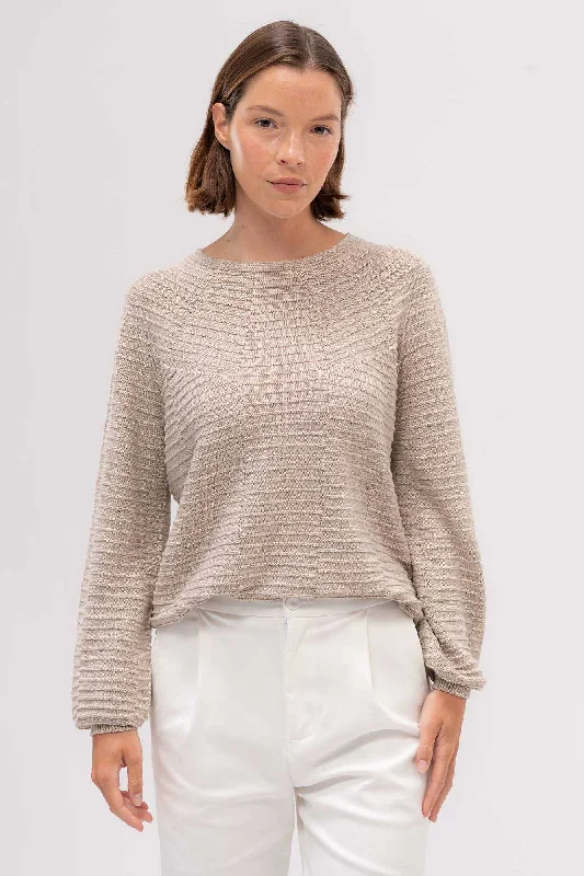 Womens Saki Sweater - Almond