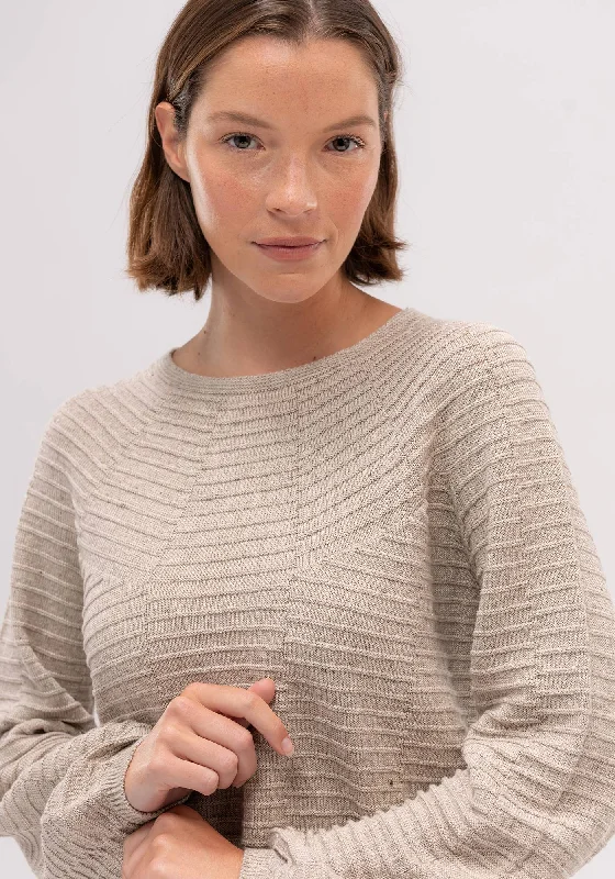 Womens Saki Sweater - Almond