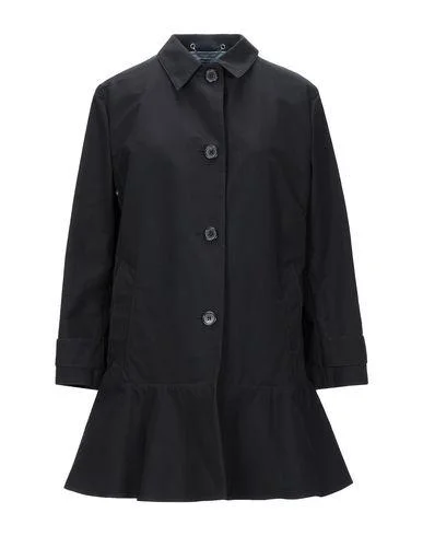 Prada Women Overcoat Black 8 UK