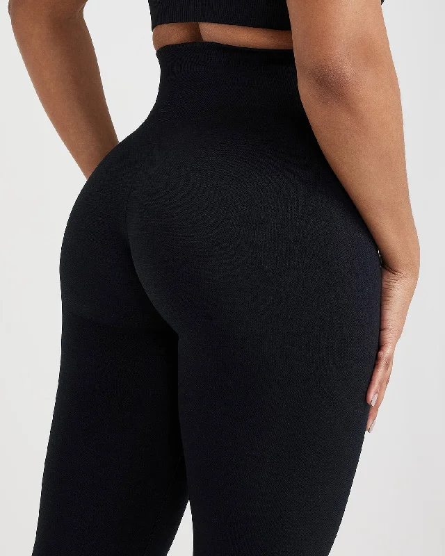 Classic Seamless 2.0 Leggings | Black Marl