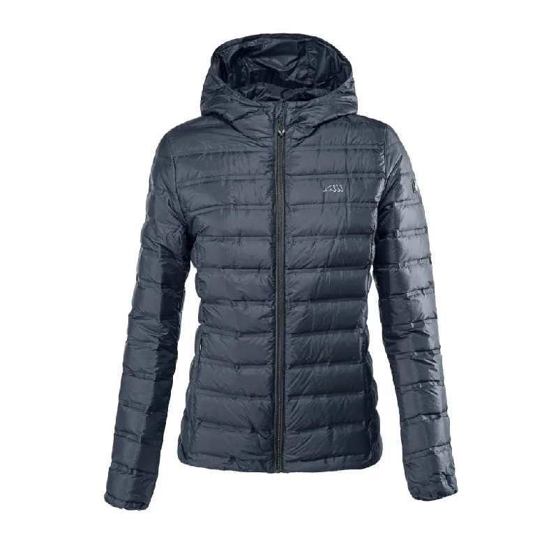 Equiline Ladies Down Bomber Jacket Zaffiro