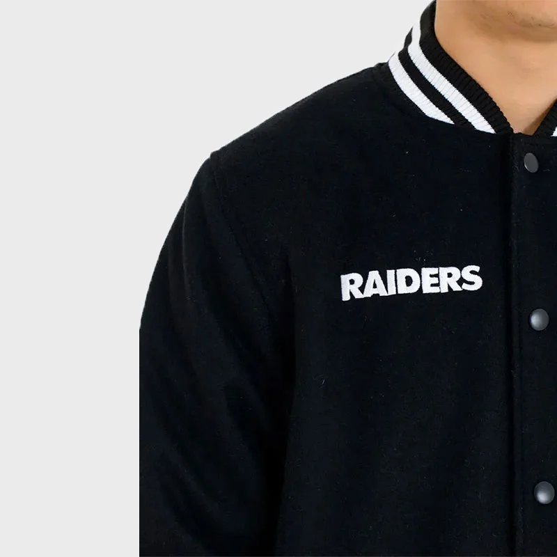 Las Vegas Raiders Team Black Bomber Jacket