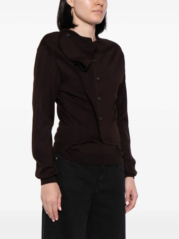 LEMAIRE Women Trompe L'Oeil Cardigan Jumper