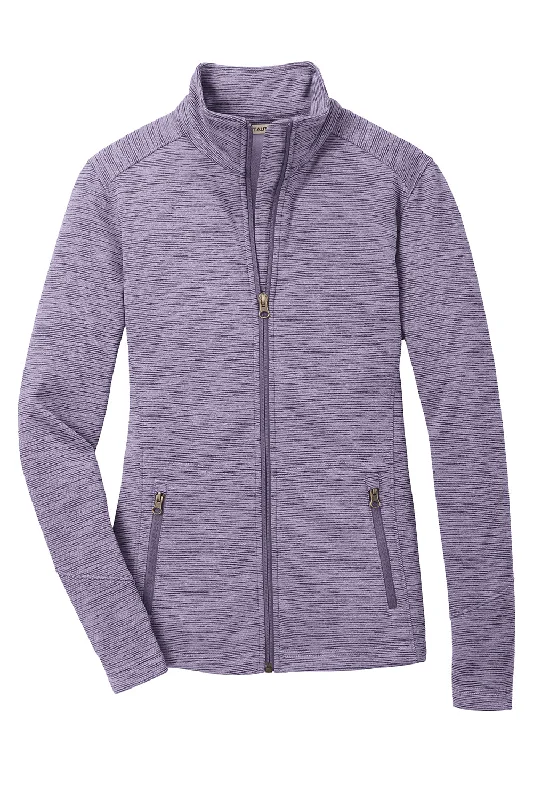 Port Authority Womens Full Zip Fleece Jacket - Purple