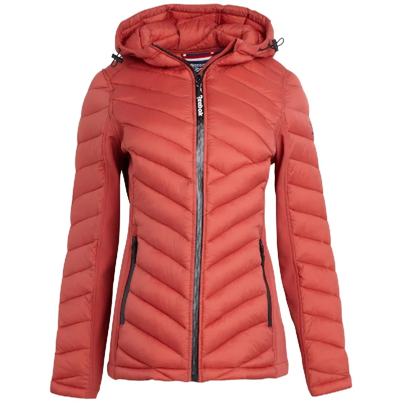 Reebok Womens Quilted Warm Glacier Shield Coat