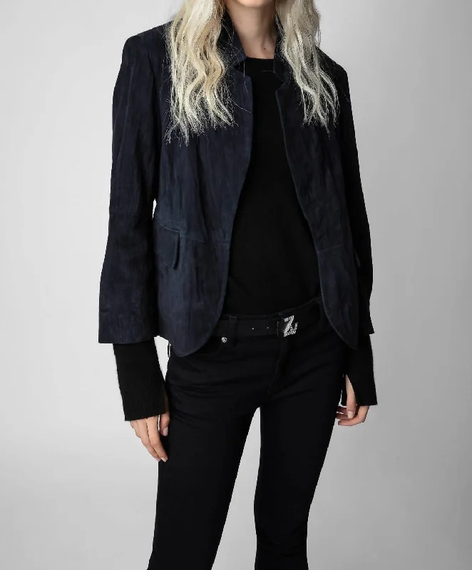 Suede Verys Crinkle Jacket