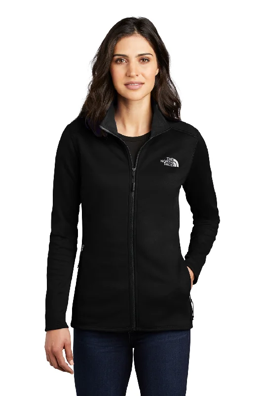 The North Face Womens Skyline Full Zip Fleece Jacket - Black