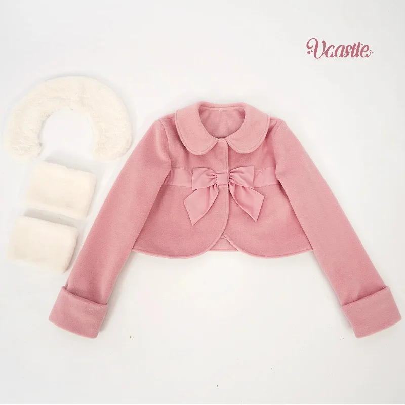 S / Raspberry pink coat