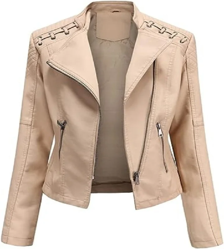 Beige / Real Leather / XS