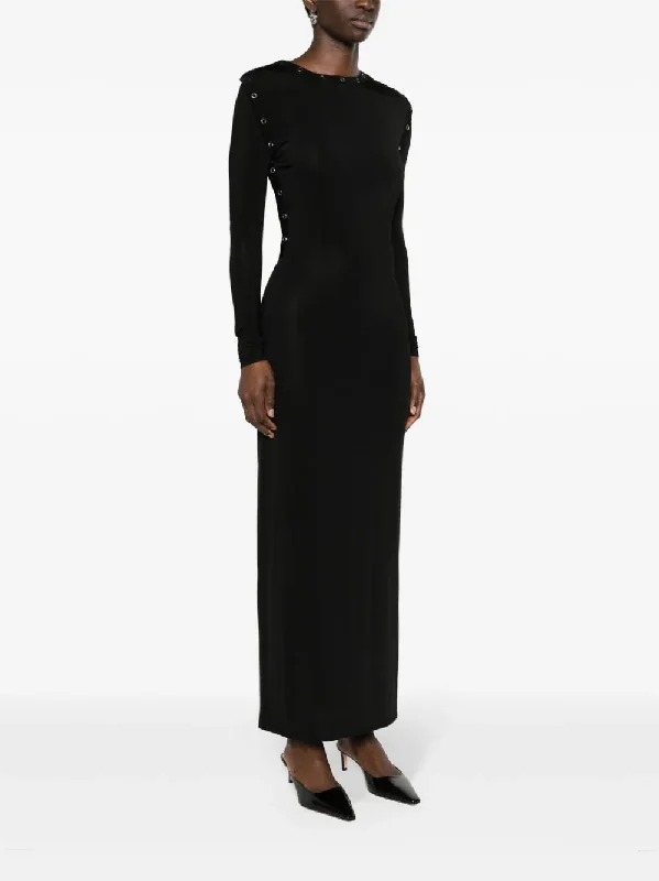 Y/PROJECT Women Snap Off Long Sleeve Dress