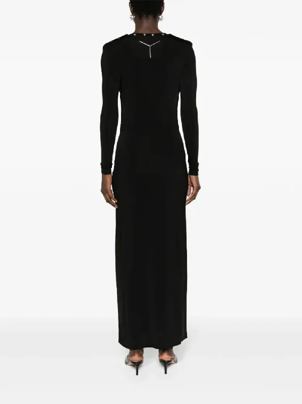 Y/PROJECT Women Snap Off Long Sleeve Dress