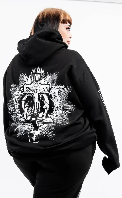 Last Rites Pullover Hoodie | Plus Size