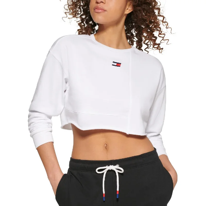 Tommy Hilfiger Sport Womens Fitness Workout Sweatshirt