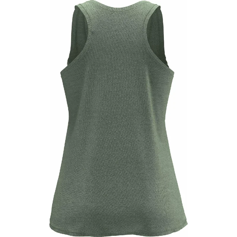 Scott 10 Casual Slub Womens Cycling Vest Tank Top - Green