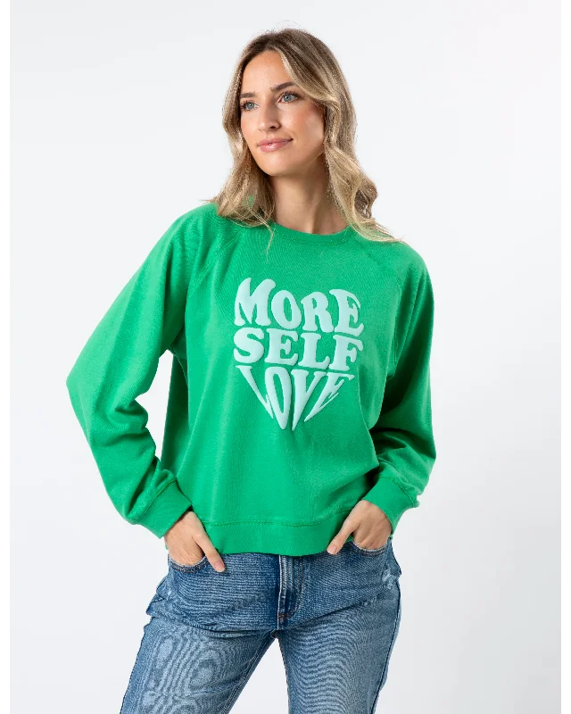 Stella + Gemma Everyday  Sweater - Self Love Green