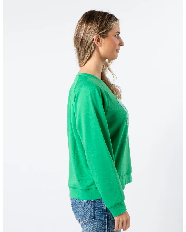 Stella + Gemma Everyday  Sweater - Self Love Green