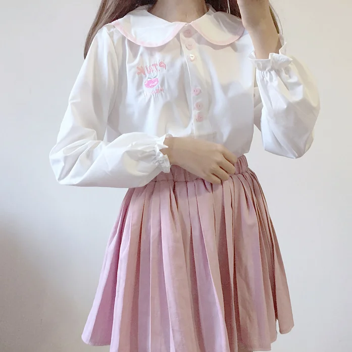 Cute peach jk shirt yv30350