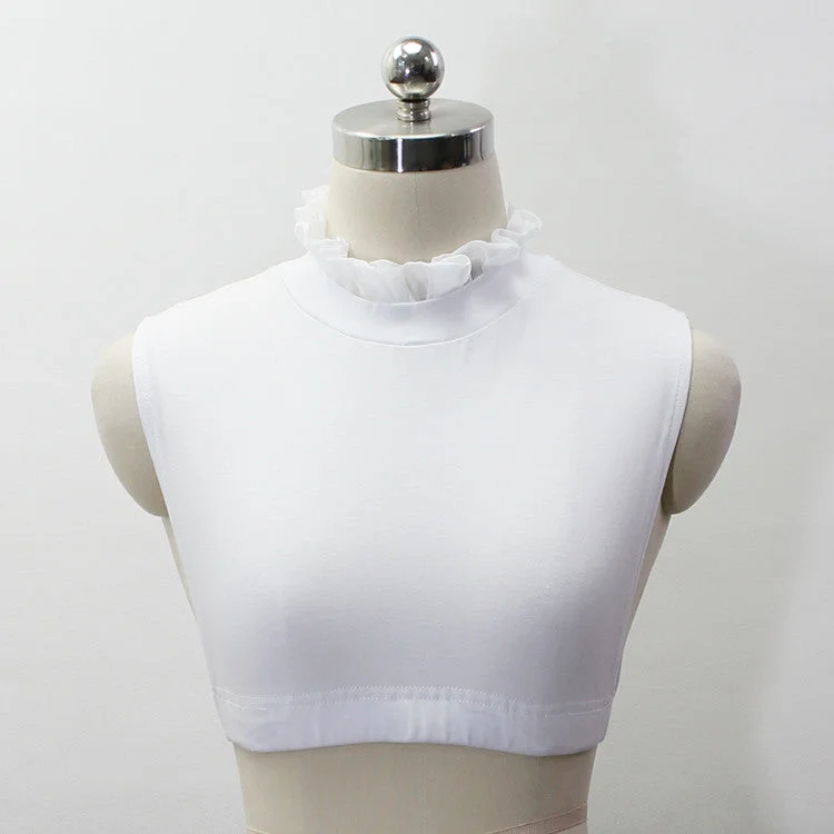 Korean high collar T-shirt yv40591