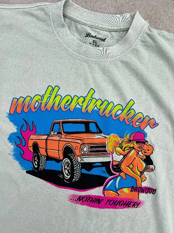 ""MOTHERTRUCKER"" Heavyweight Tee in MINT