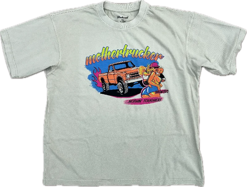 ""MOTHERTRUCKER"" Heavyweight Tee in MINT