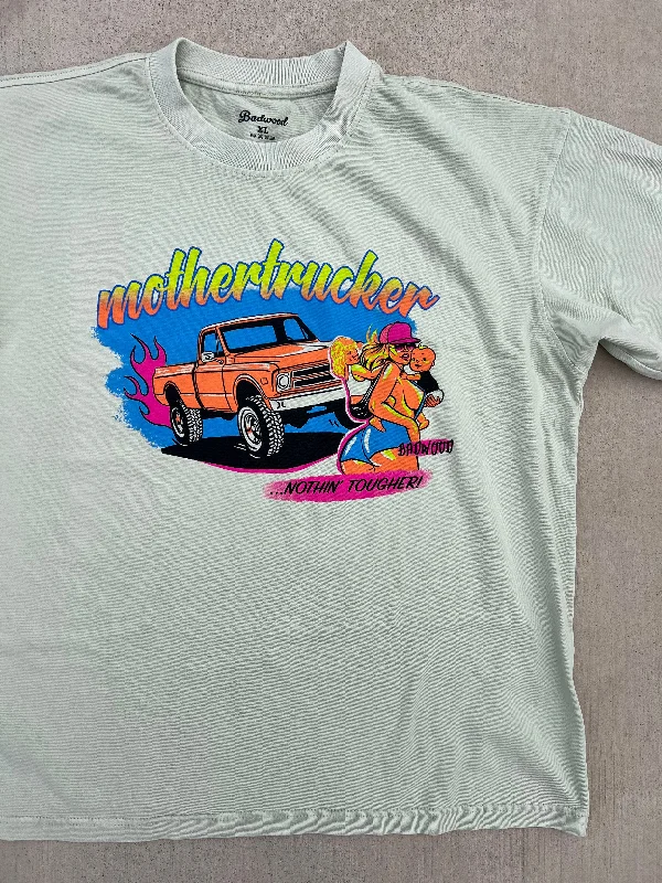 ""MOTHERTRUCKER"" Heavyweight Tee in MINT