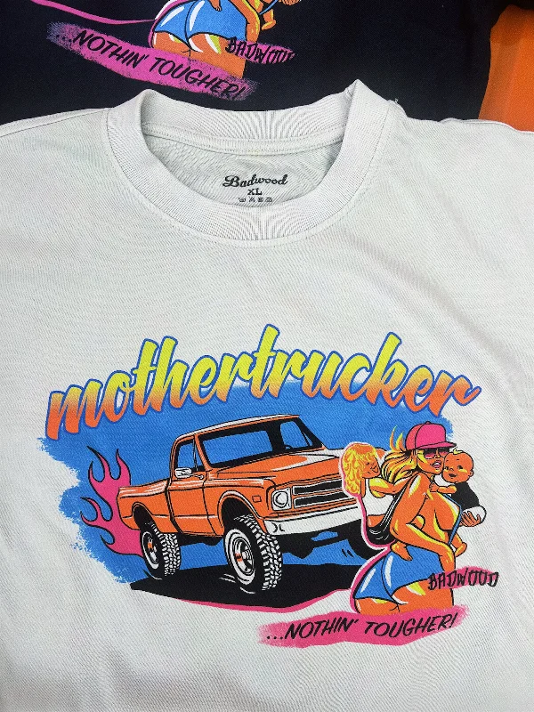 ""MOTHERTRUCKER"" Heavyweight Tee in MINT