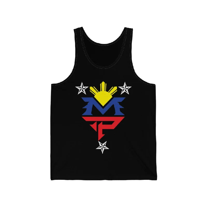 MP Pacquiao 3 STARS AND SUN Unisex Jersey Tank