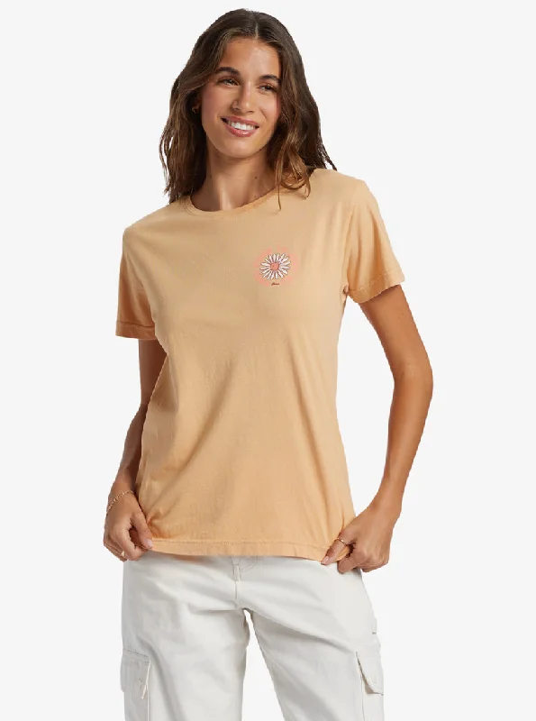 Roxy Feel Free Tee-Porcini