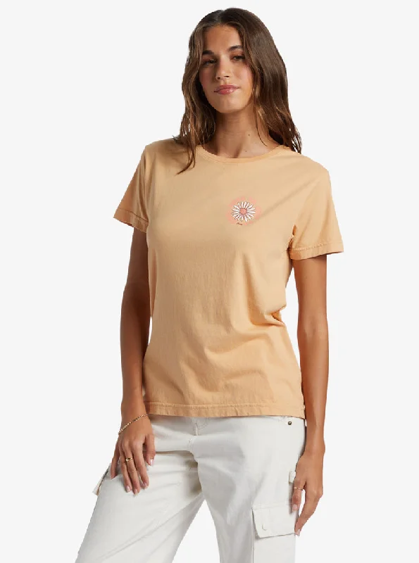 Roxy Feel Free Tee-Porcini