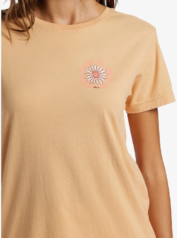 Roxy Feel Free Tee-Porcini