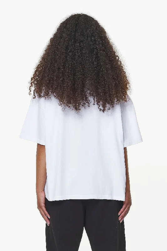 Thames Heavy Oversized Tee White