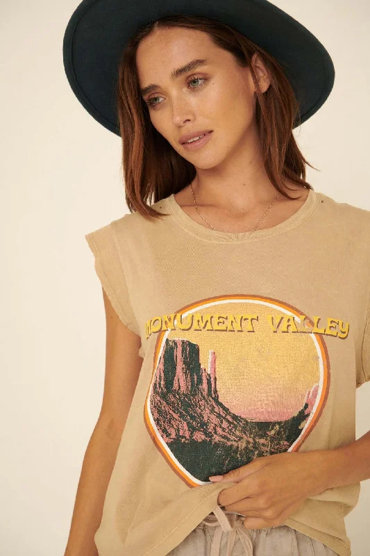 Monument Valley Sleeveless Graphic Tee