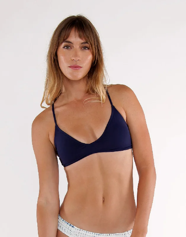 Tamarindo Top: Navy