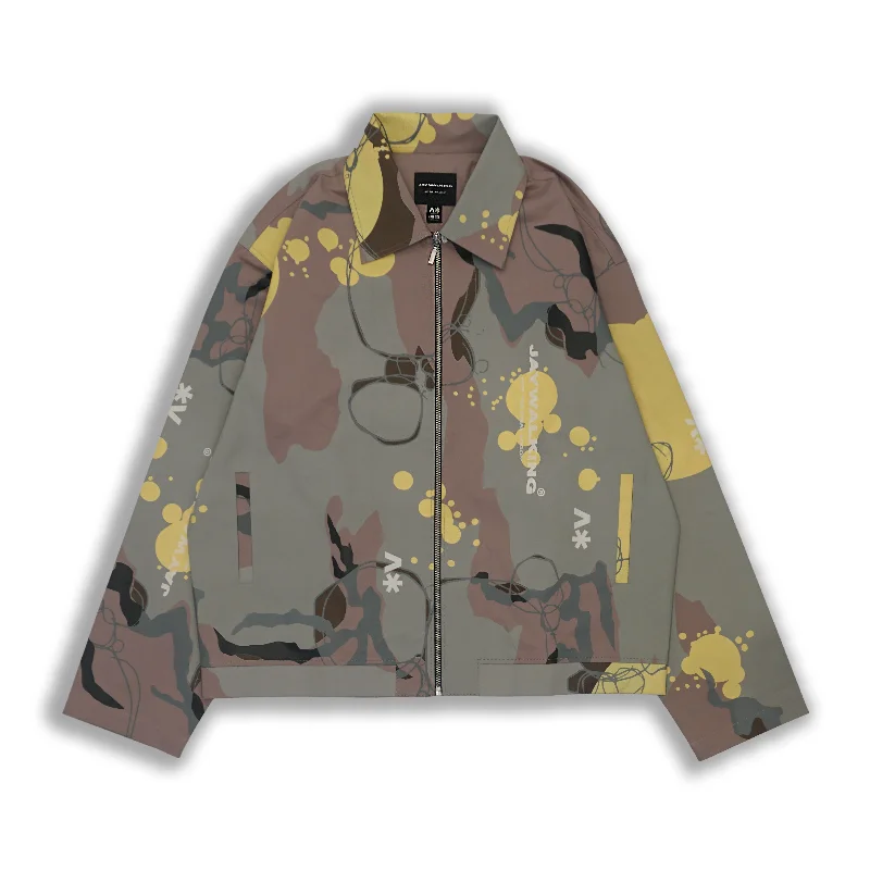 CAMO JACKET IN DUSTY PINK LTD. ED.