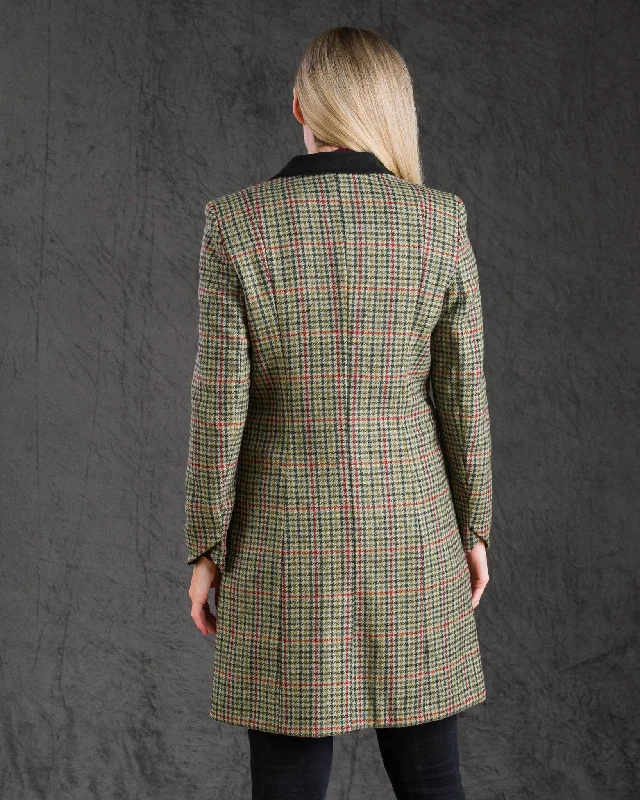 Isabella Tweed Coat - Hacking Check