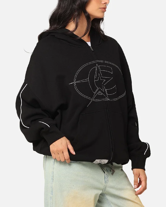 Carre C-Superstar Pipe Zip Hoodie Black