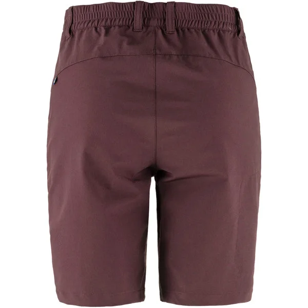 Fjällräven Women's Shorts - Abisko Trail Stretch - Port