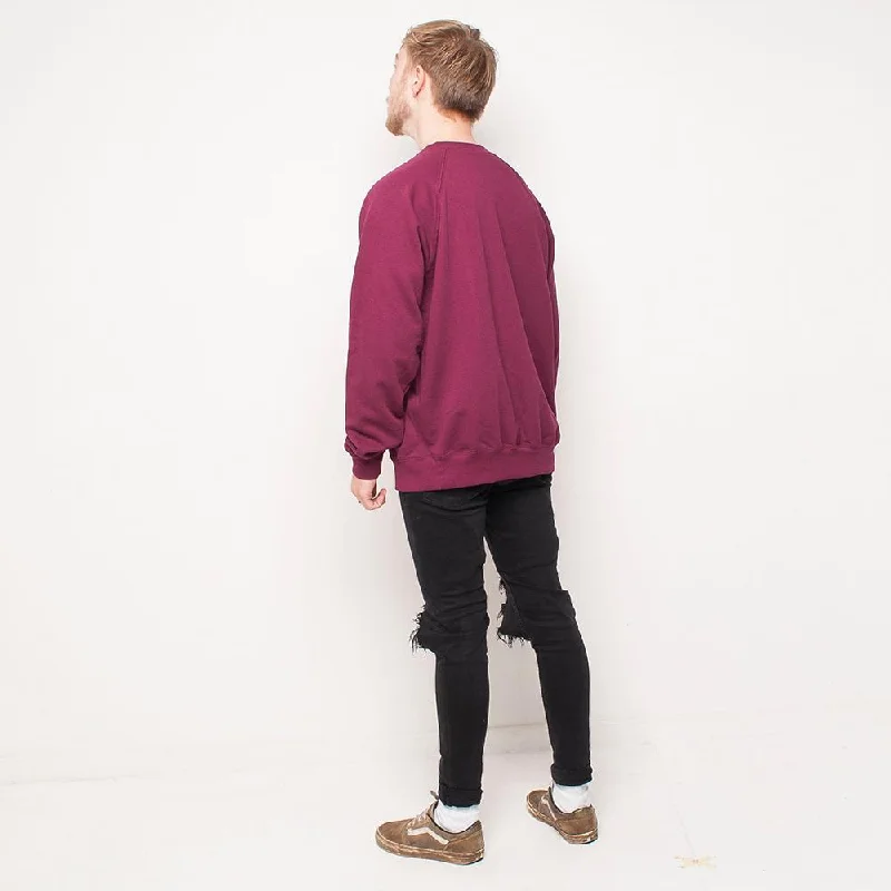 H&L - Michigan - Mens Sweat - Burgundy