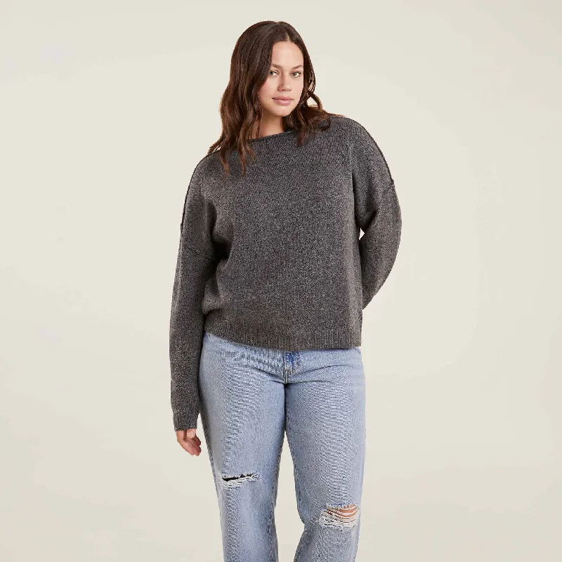 Cozy Knit Sweater | Charcoal