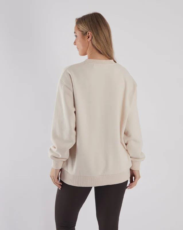 Rosalee Sweatshirt Birch White