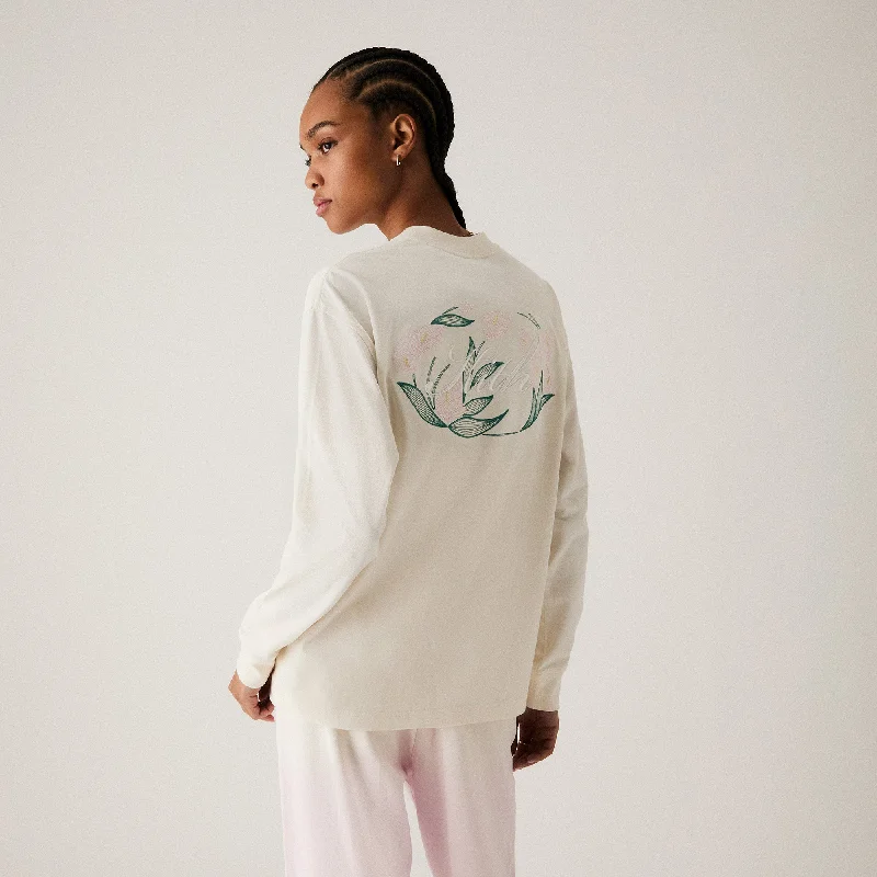 Kith Women Oversized Sonoma Floral Script Long Sleeve - Skill