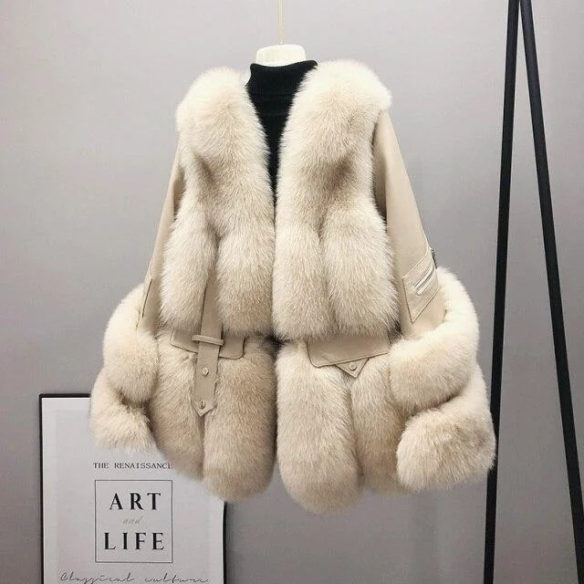 Beige / XL Coat Bust 104cm