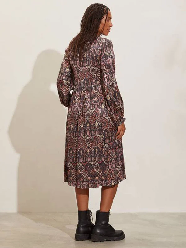 Odd Molly Susanna Dress Deep Asphalt