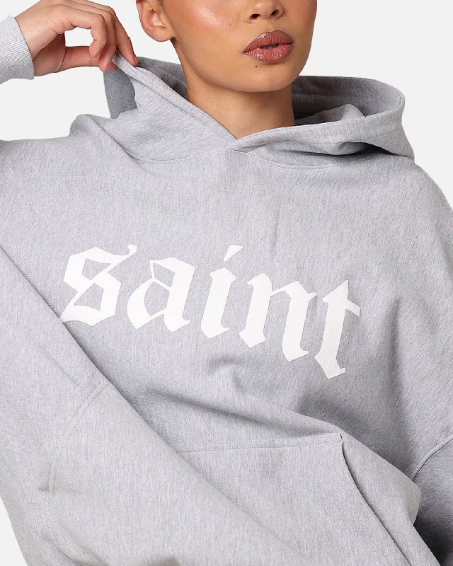 Saint Morta Gothic Premium Hoodie Light Marle