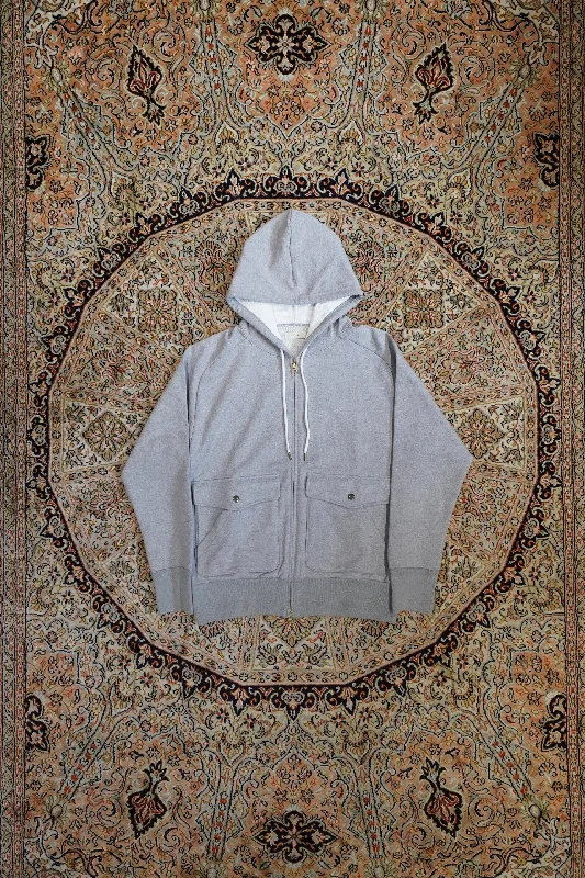 FAMILIAR HOODIE (SKY GRAY)