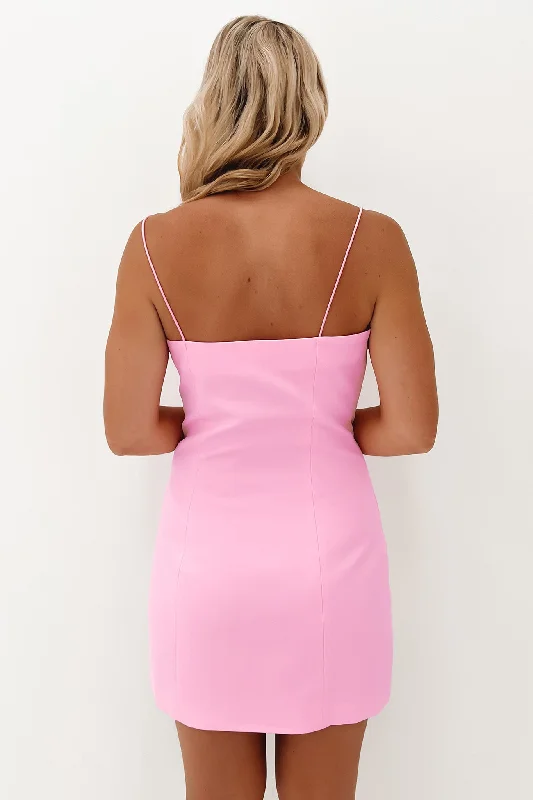 The Shallow Mini Dress Pink