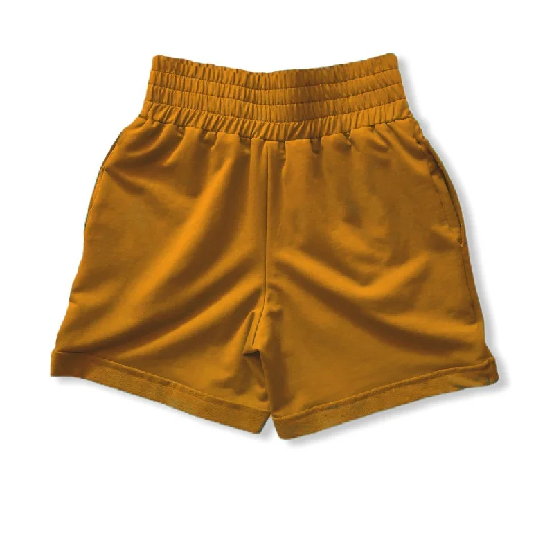 TheG Women Short // mustard