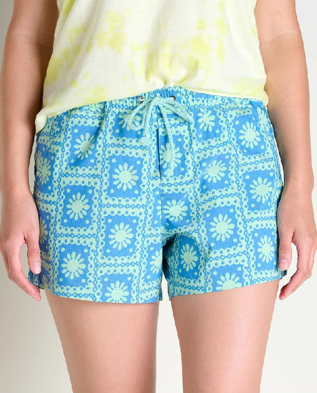 Women's Boundless Short - Chicory Sun Tile Print