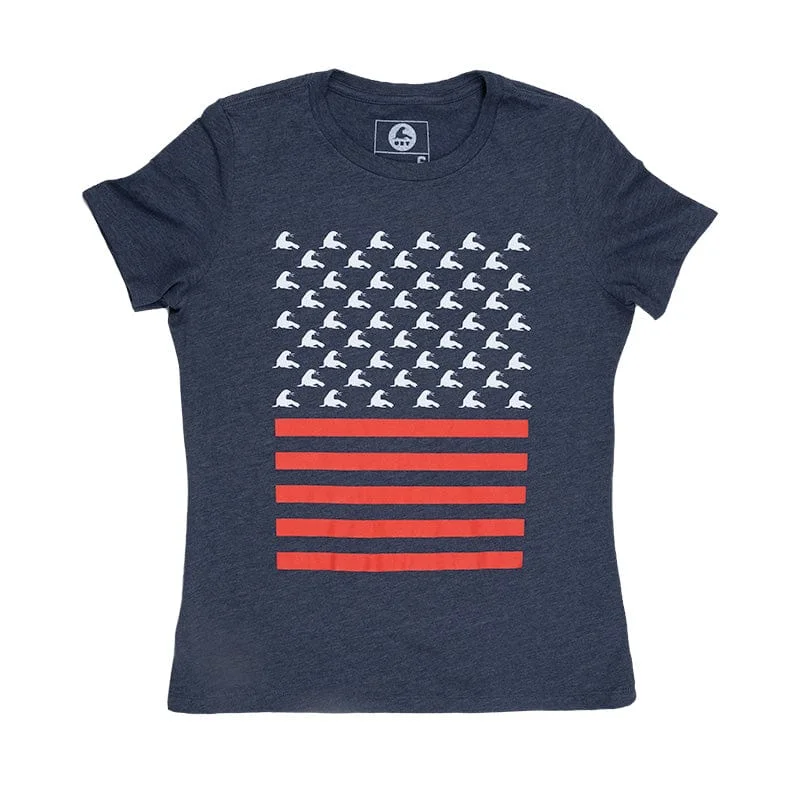 Women's Crew Tee Barks and Bars