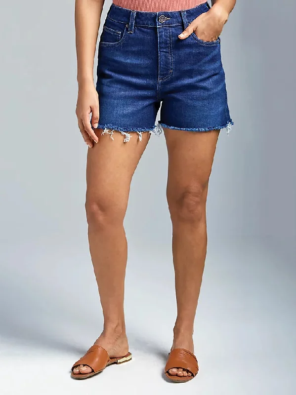 Wrangler Retro Women's Bailey High Rise Short in Tessa